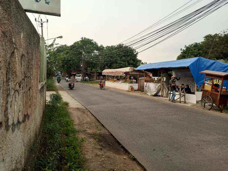 dijual tanah jl krukut raya depok