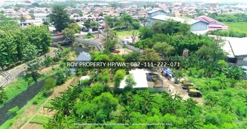 dijual tanah jl raya penggilingan