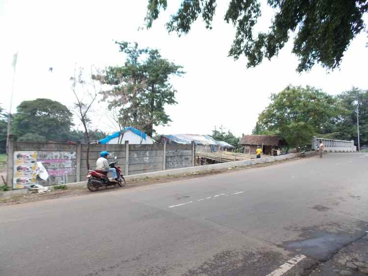 dijual tanah jl raya penggilingan