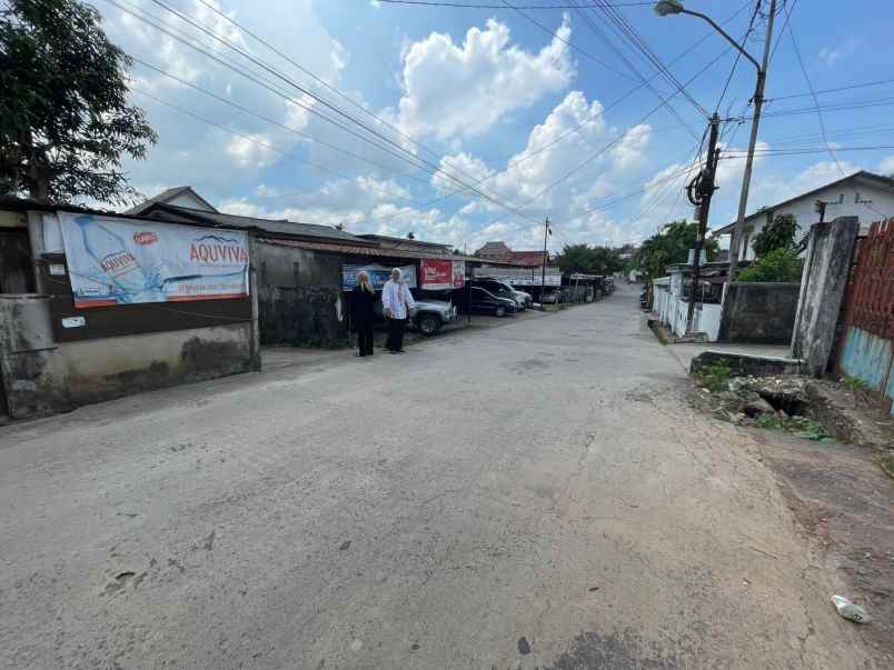 dijual tanah jl swadaya srijaya kec