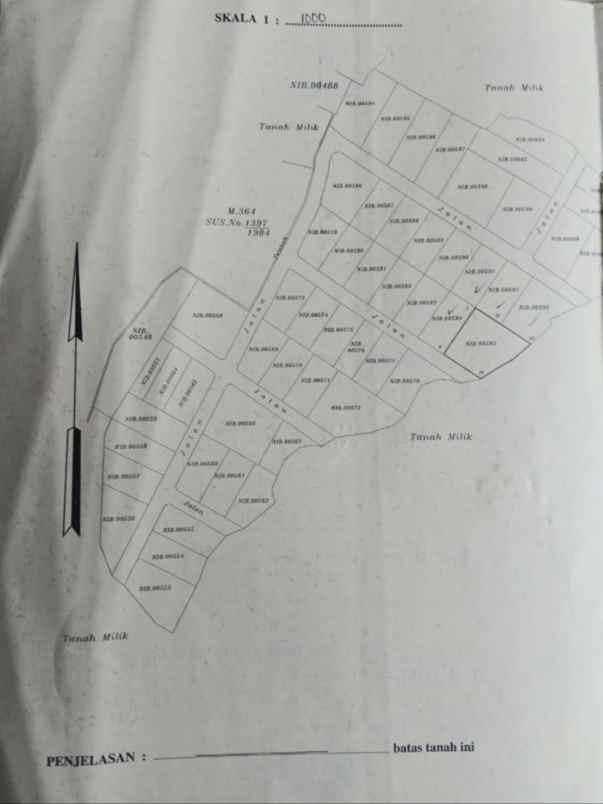 dijual tanah perum griya sekawan resudence