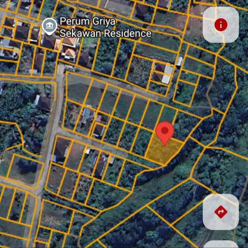 dijual tanah perum griya sekawan resudence