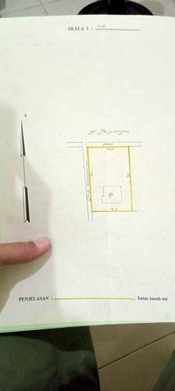 dijual tanah pinggir jalan