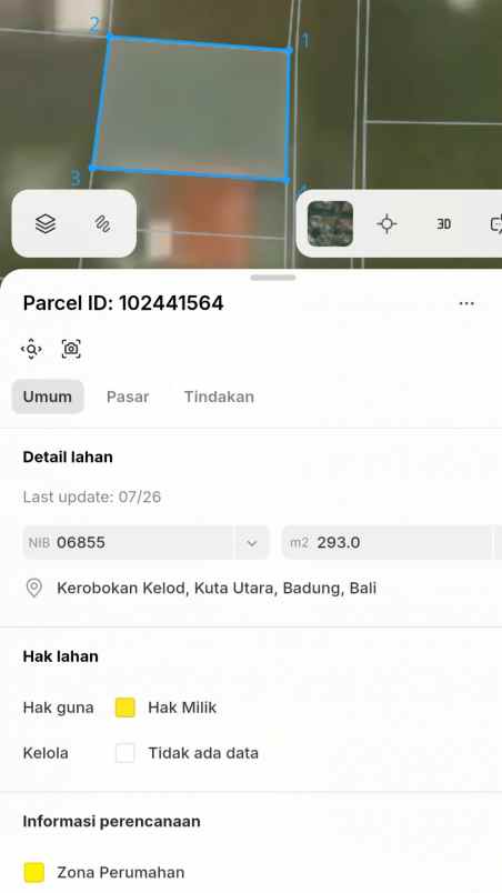 dijual tanah sekolah bali kiddy