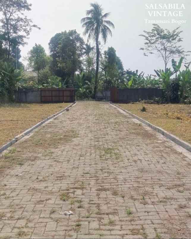 dijual tanah tamansari kec tamansari