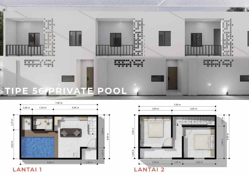 dijual villa jl jenengan raya