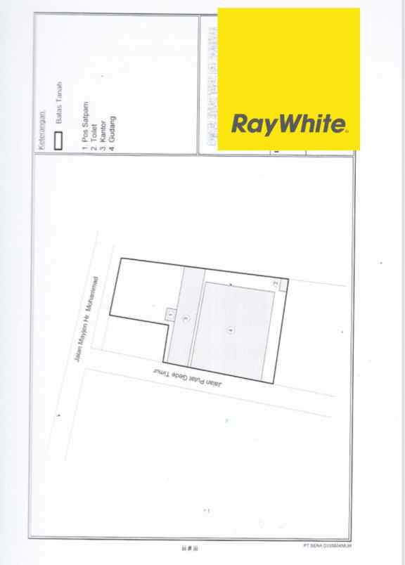disewakan ruko gudang kantor jalan hr muhammad