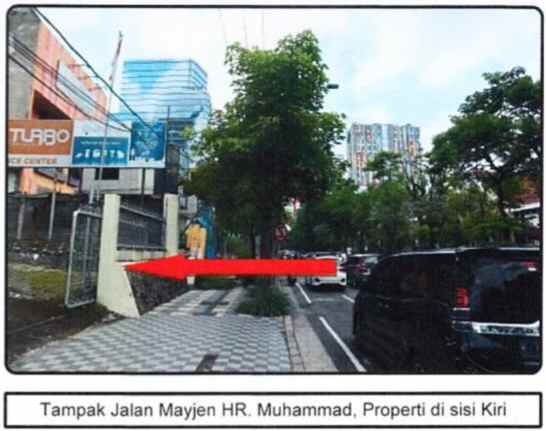 disewakan ruko gudang kantor jalan hr muhammad