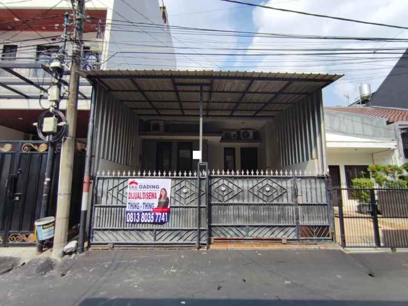 disewakan rumah kelapa cengkir kelapa gading