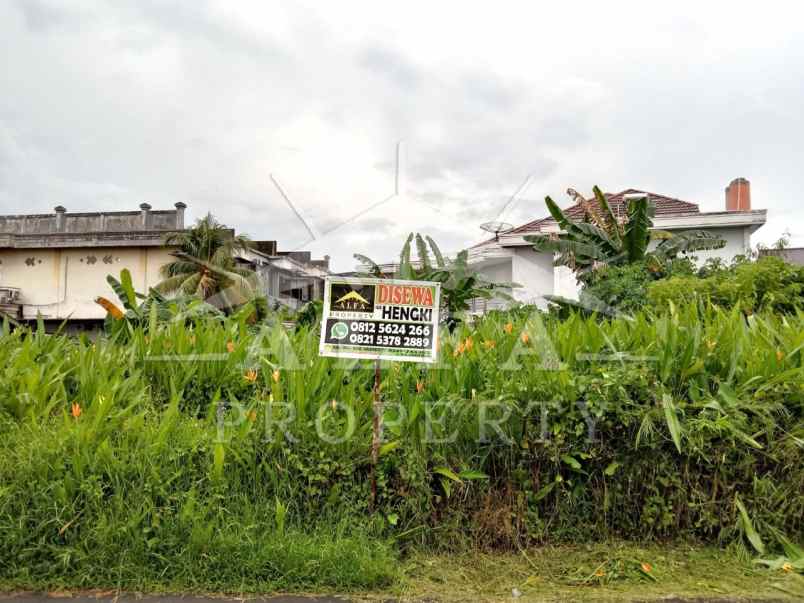 disewakan tanah surya jingga kota pontianak