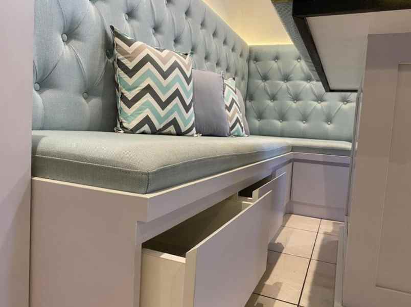 jual apartemen m town sdh lengkap tinggal bawah baju