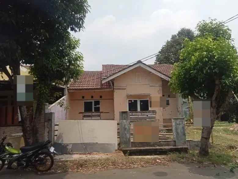 jual cepatt rumah hitung tanah di villa dago tol