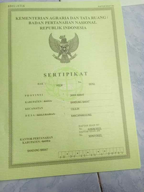 jual sawah dan kebun