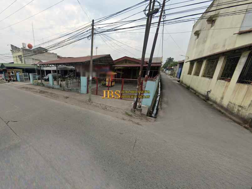 jual tanah dan bangunan di jalan pematang pasir medan