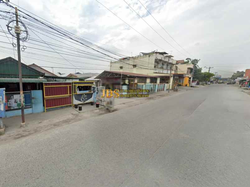 jual tanah dan bangunan di jalan pematang pasir medan