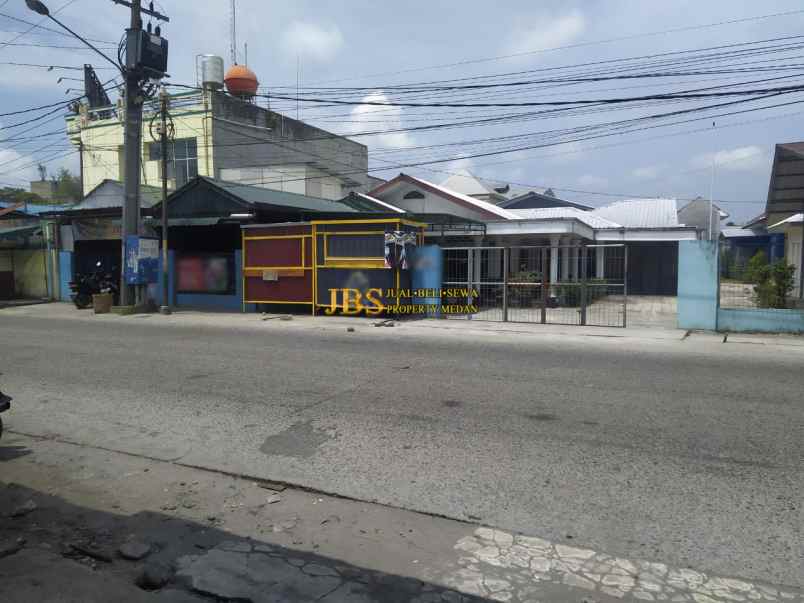 jual tanah dan bangunan di jalan pematang pasir medan