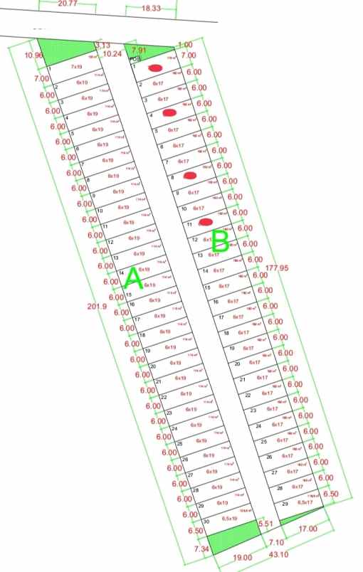 kavling daerah bintaro dekat mall x chang