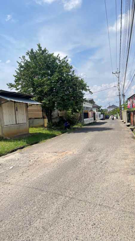 kavling sekip ujung bebas banjir dekat pasar