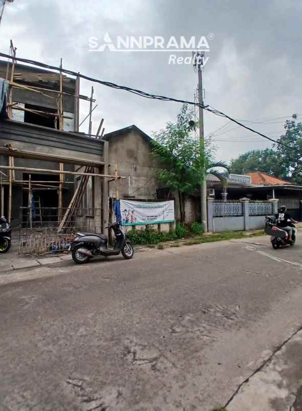 kavling siap bangun dekat tol limo di meruyung depok