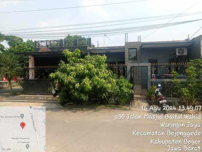 over rumah hook lt 165 bojong gede bogor