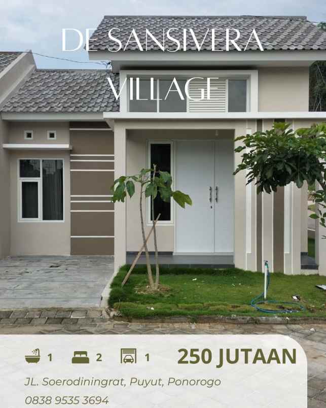 perumahan di ponorogo perumahan syariah harga 250jt