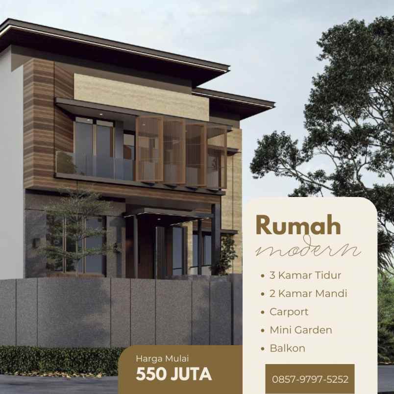 rumah 2 lantai murah purworejo kpr all bank
