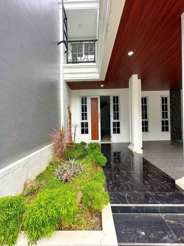 rumah 2 lantai nyaman asri di tanah baru beji depok