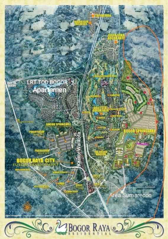 rumah akses tol bogor selatan