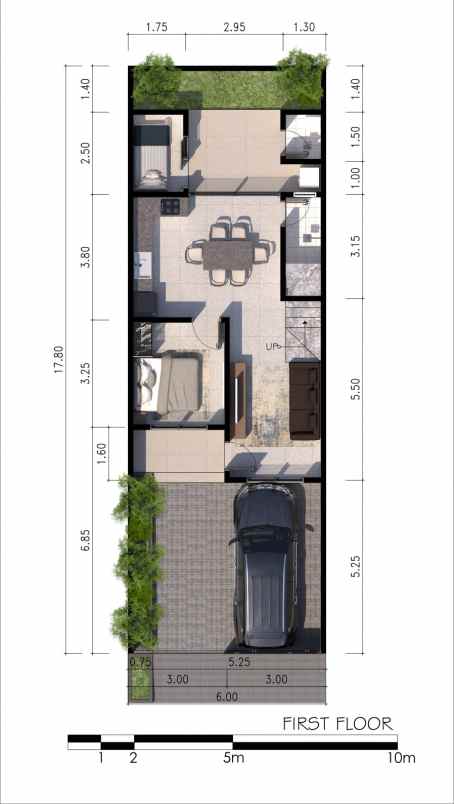 rumah baru 2 lantai manyar jaya bagus hight quality