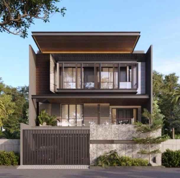 rumah baru futuristic citraland utama surabaya barat