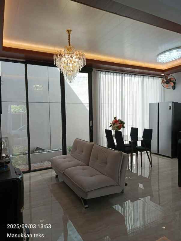 rumah baru northwest park full furnish modern minimali