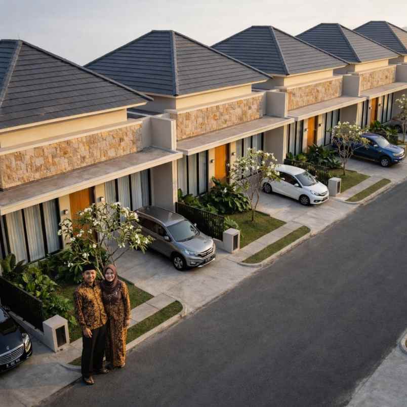 rumah baru tanah luas di prambanan langka di kelasnya