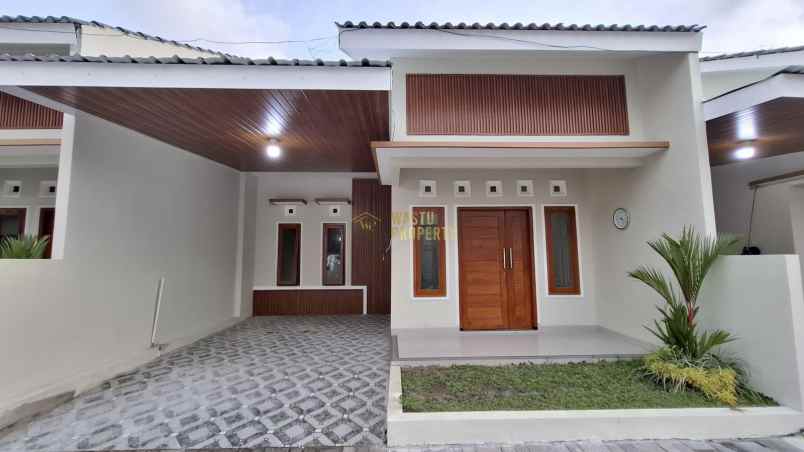 rumah cantik dalam cluster di purwomartani sleman