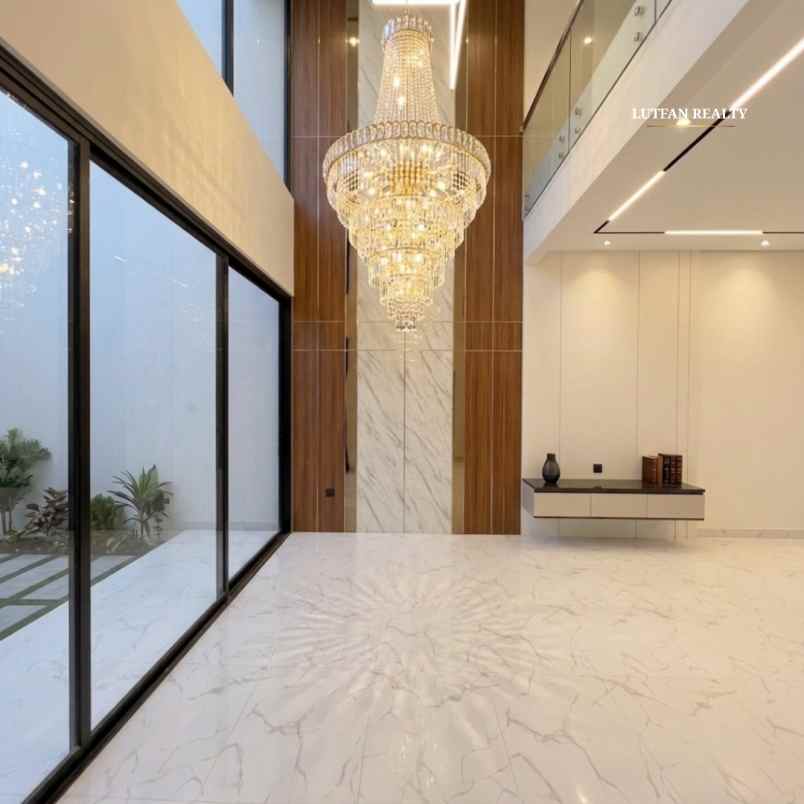rumah cluster modern minimalis dekat ke kavling polri