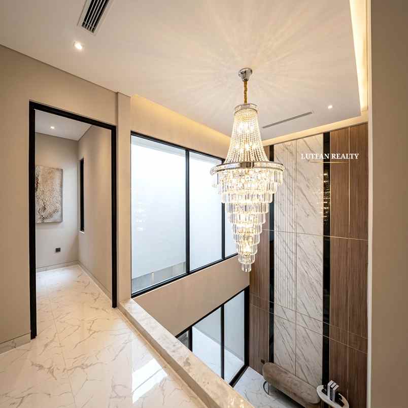 rumah cluster modern minimalis dekat ke kavling polri
