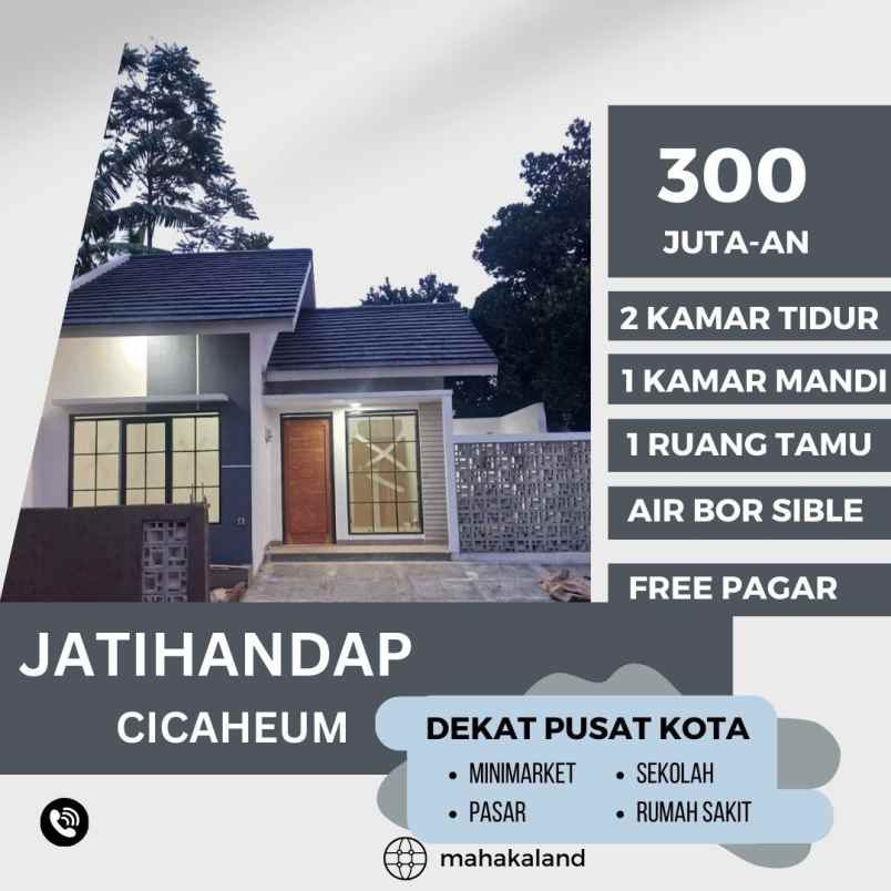 rumah cluster murah di jatihandap kota bandung