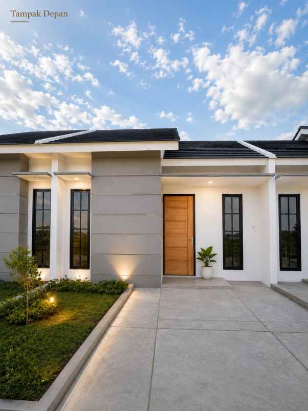 rumah komersial murah booking hanya rp 500k