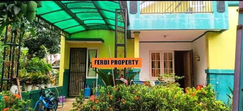 rumah luas dalam cluster 4 kamar kota wisata cibubur