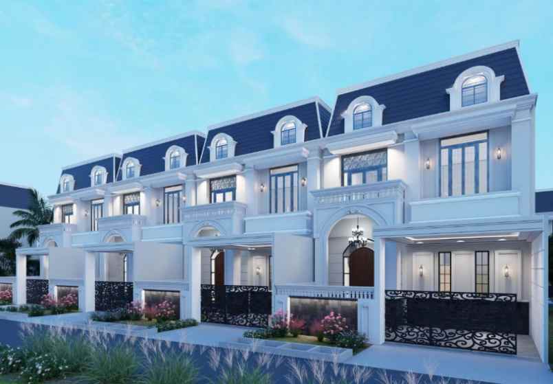 rumah mewah di jl lobak villa istana bunga lobak