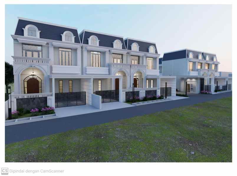 rumah mewah di jl lobak villa istana bunga lobak