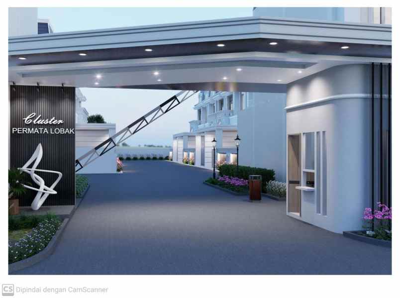 rumah mewah di jl lobak villa istana bunga lobak