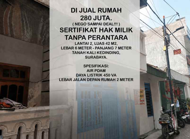 rumah murah 2 lantai shm durabaya