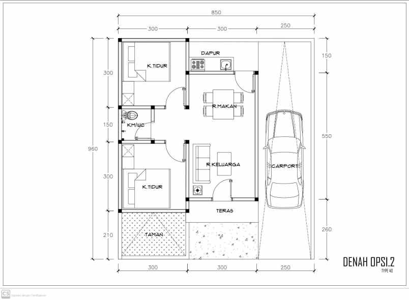 rumah murah proses bangun