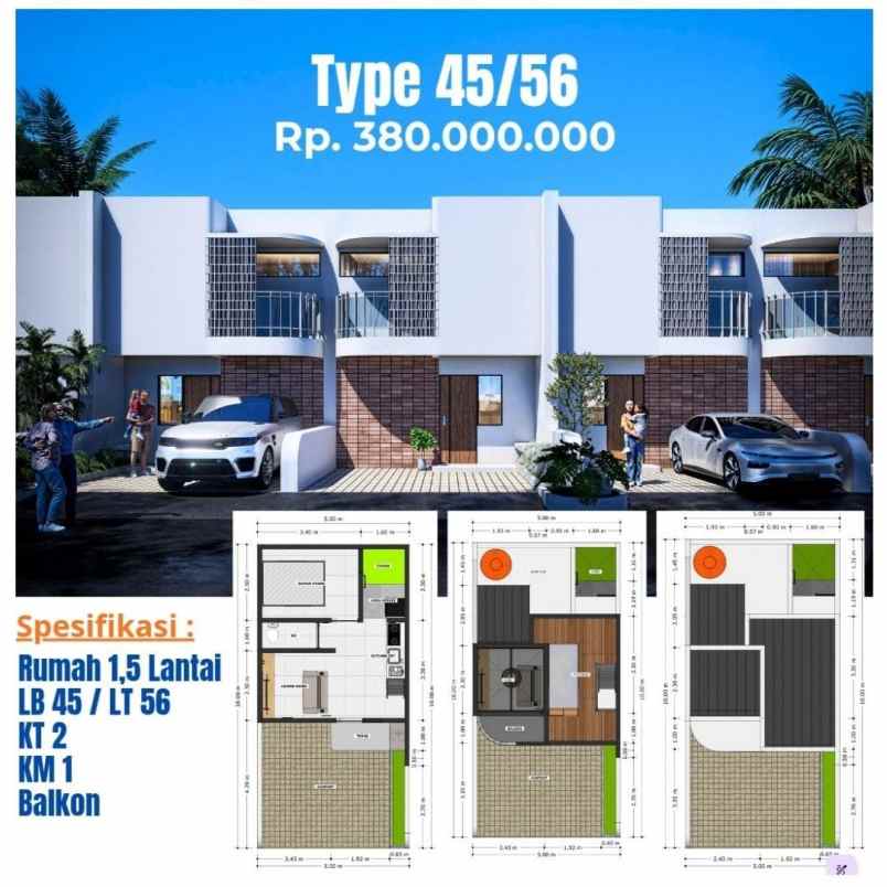 rumah murah resort unika living padasuka kota bandung
