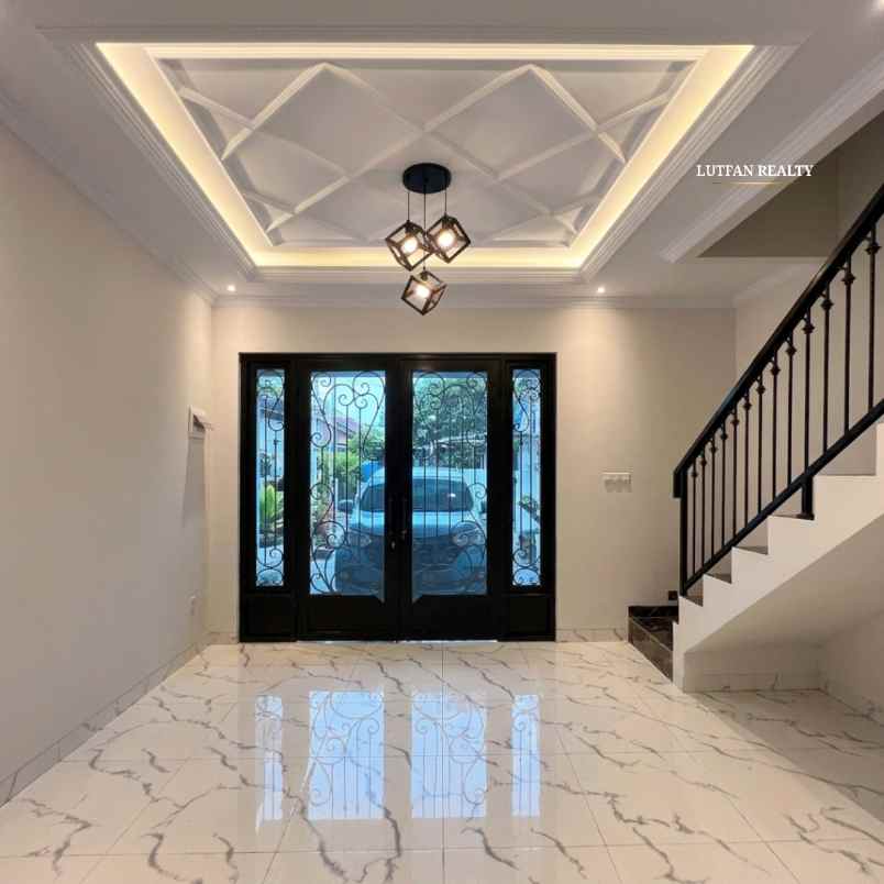 rumah non cluster modern classic tanah baru depok