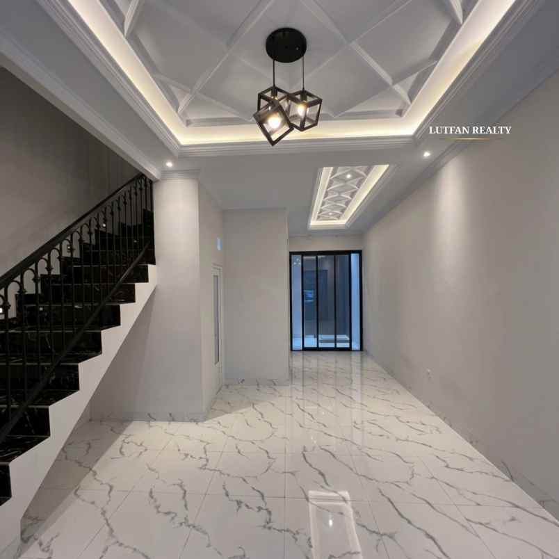 rumah non cluster modern classic tanah baru depok