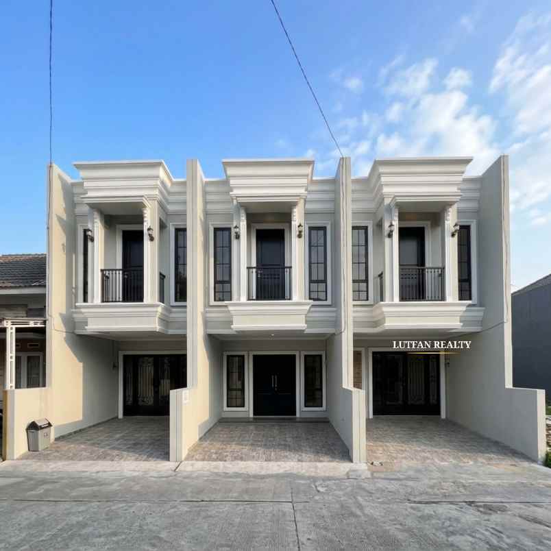 rumah non cluster modern classic tanah baru depok