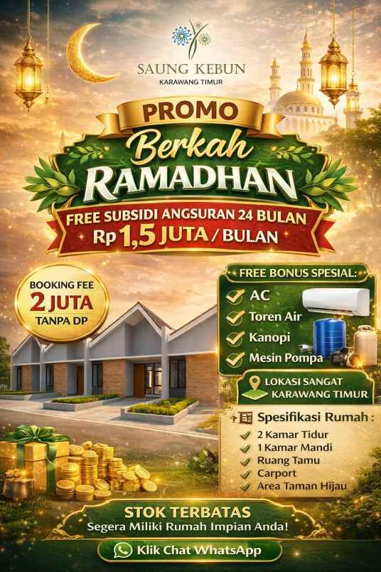 rumah siap huni dgn fasilitas lengkap di majalaya