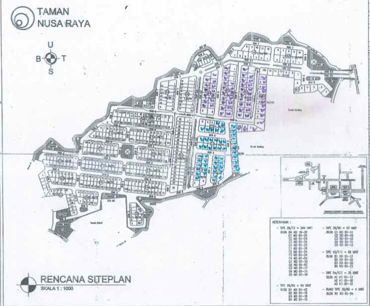 rumah subsidi tipe 72 taman nusa raya serang