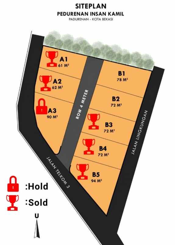 rumah syari ah siap huni di pedurenan kota bekasi